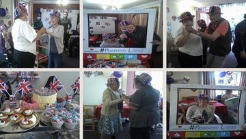 Celebrating the Jubilee in style at Wotton-under-Edge care home